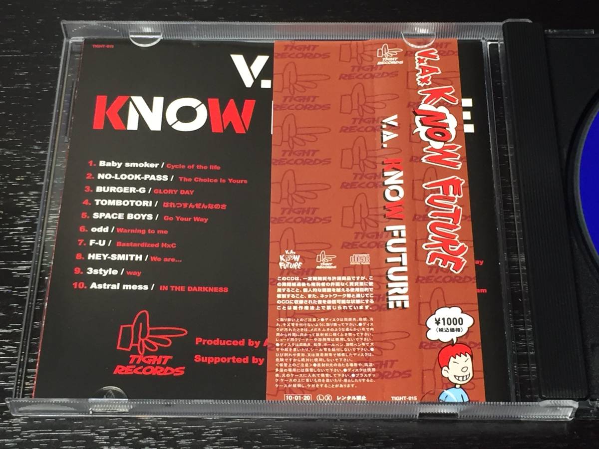 H1) v.a. know future / Baby smoke NO LOOK PASS BURGER G TOMBOTORI SPACE BOYS odd F U HEY SMITH 3style Astral mess TOY LET_画像3