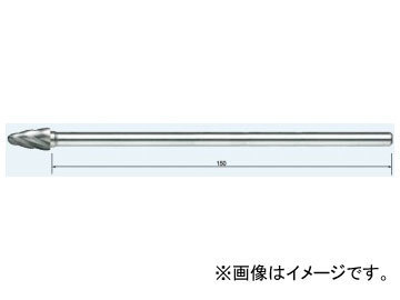 ムラキ メタル・リムーバル マスター超硬バー ロングシャンク アルミカット（アルミニウム切削用） AC3C 102 150L_画像1