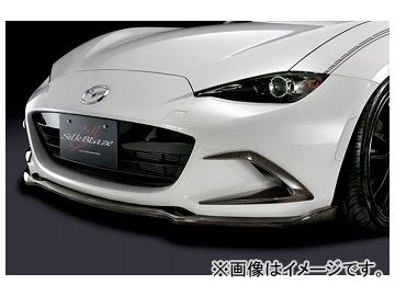 シルクブレイズ バンパーダクトカバー マツダ ロードスター ND5RC 2015年05月～ WETカーボン/クリア塗装 TSR-RS-BDC-C_画像1