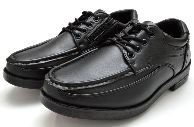 新品 ウィルソン 1601 黒 25.5cm メンズカジュアルシューズ メンズビジネスシューズ ウォーキングシューズ 4E 幅広 靴 紳士靴 紐靴_画像1