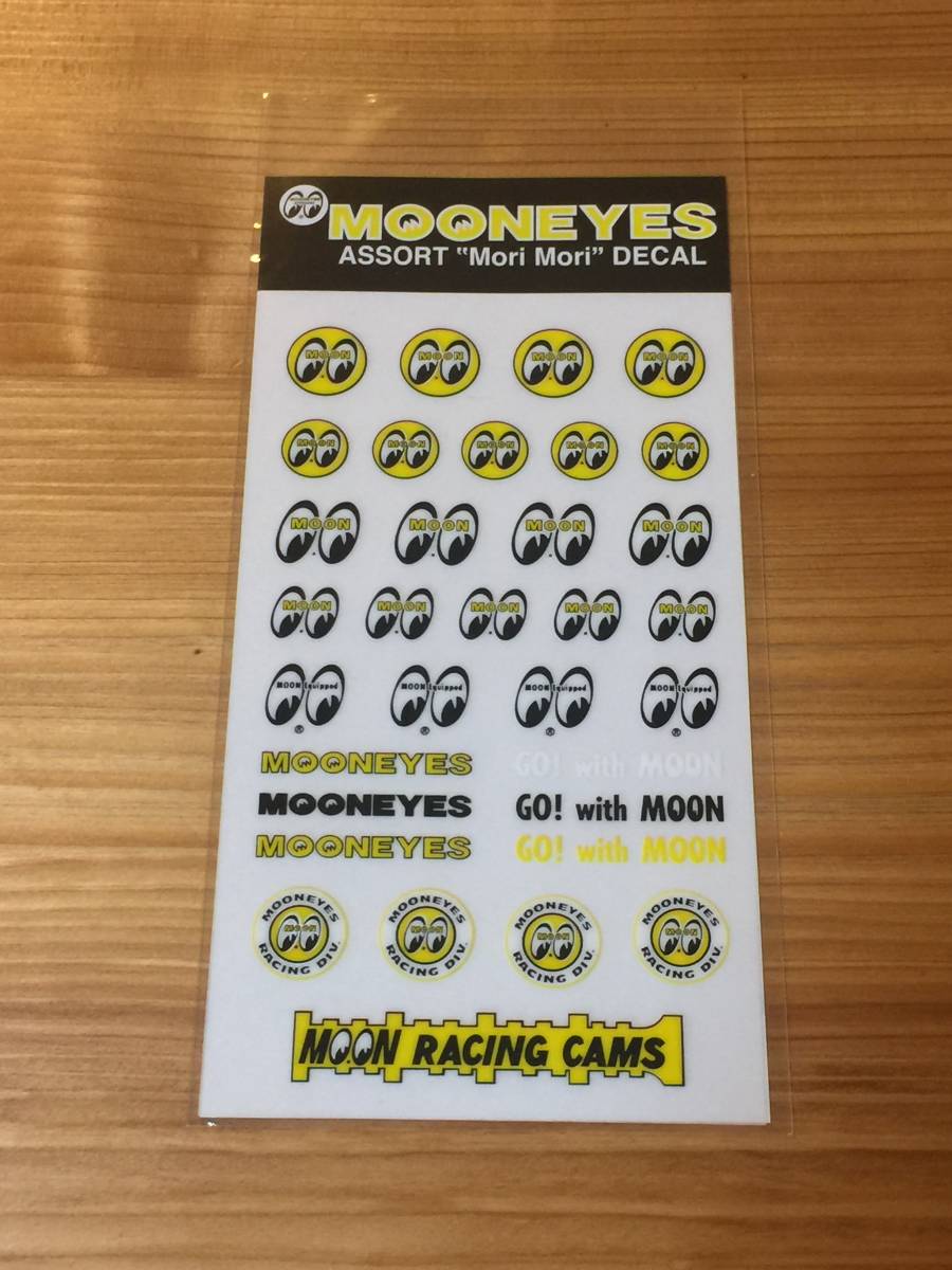 MOON アソート 転写シール セット mooneyes ムーンアイズ 携帯に ステッカー シール ミニシール 携帯 バイク 車 文具 などに_画像1