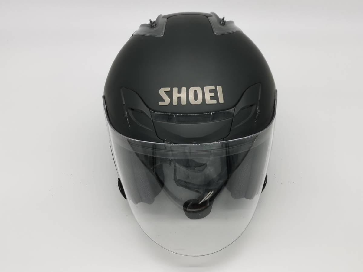 SHOEI ショウエイ J-FORCE III ジェイ-フォーススリー J-FORCE3 マットブラック ジェットヘルメット XLサイズ_画像3