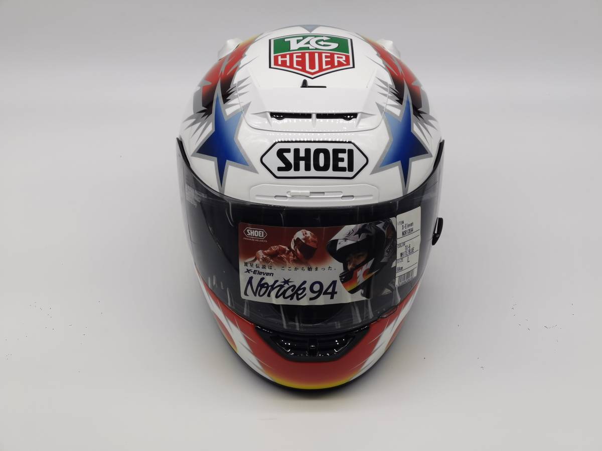 SHOEI ショウエイ X-Eleven NORICK94' 阿部典史 X11ノリック SHOEI ショウエイ X-Eleven NORICK94' 阿部典史 X11ノリック