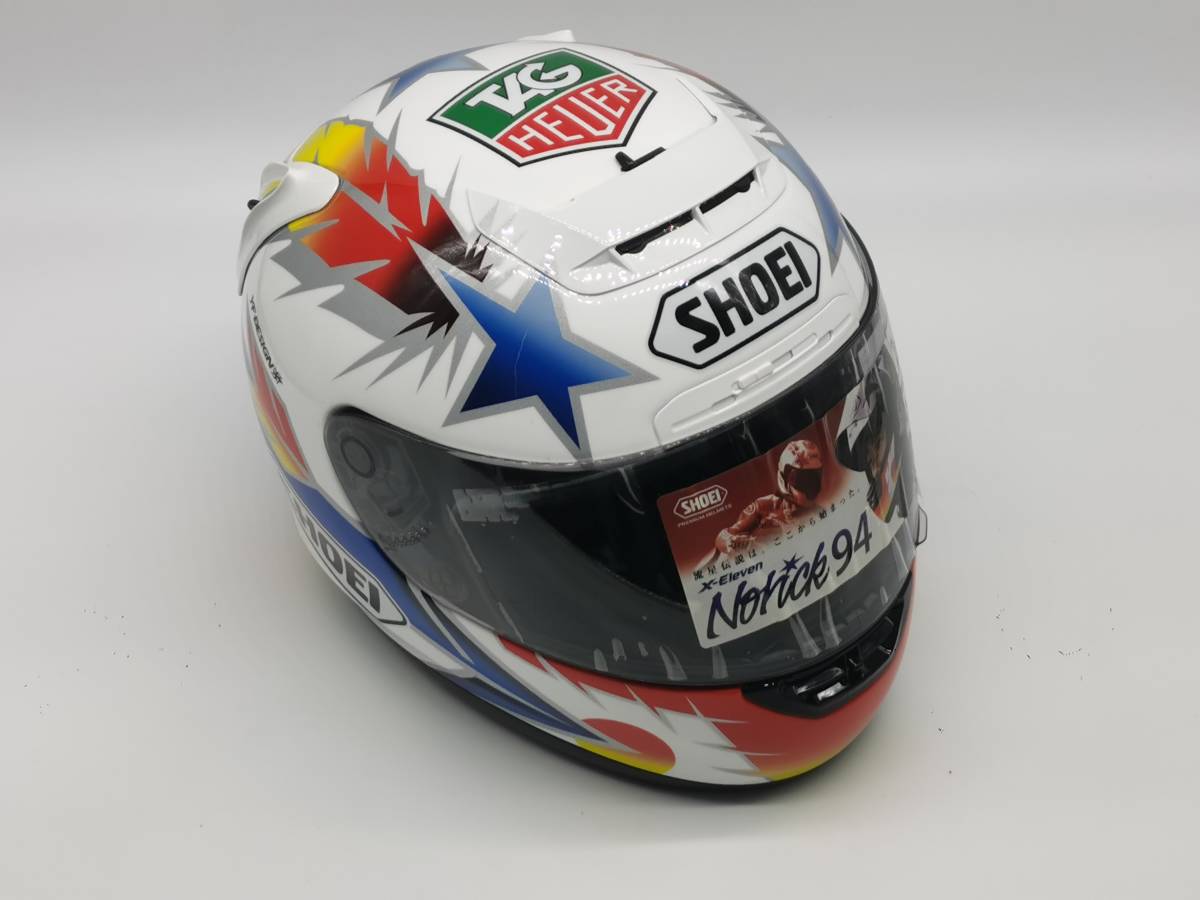 SHOEI ショウエイ X-Eleven NORICK94' 阿部典史 X11ノリック SHOEI ショウエイ X-Eleven NORICK94' 阿部典史 X11ノリック