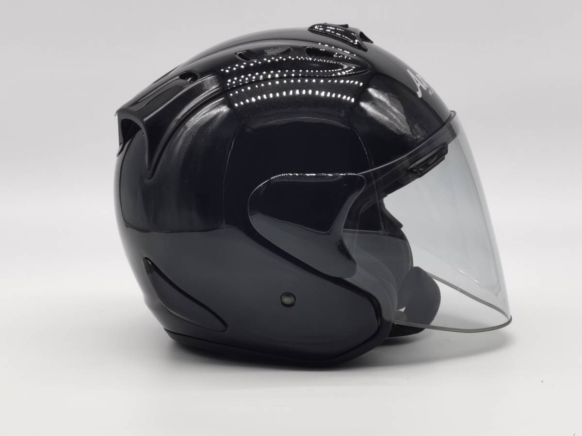 Arai アライ SZ-Ram4 グラスブラック GLASS BLACK ジェツトヘルメット XLサイズ_画像8