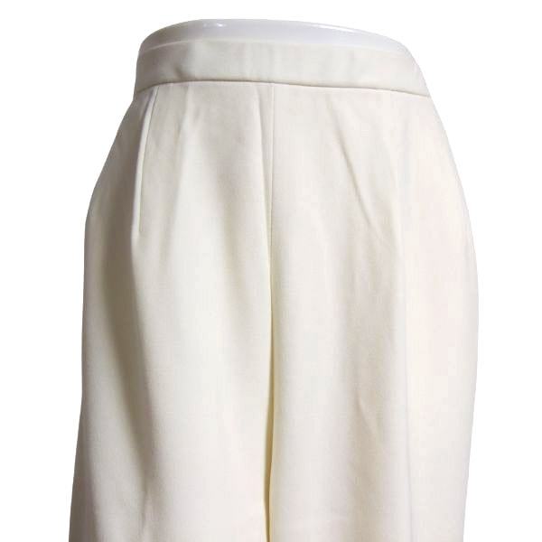  beautiful goods / Leilian Leilian wide pants long pants large size inscription 13 number LL corresponding white white lady's spring summer bottoms thin simple 