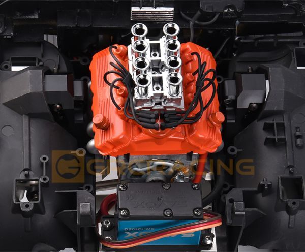 GRC производства G142SY FST 1/10 stack-type fuel injecion system V8 двигатель марка машины другой согласовано (Model# 82056-4) Defender 