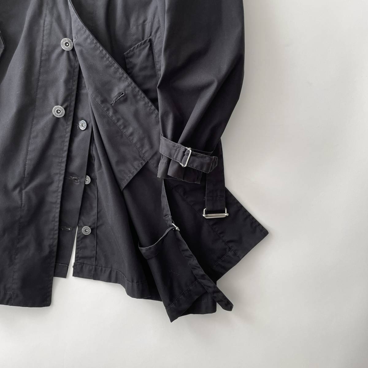 ENGINEERED GARMENTS -Riding Coat- size/1 (jb) エンジニアードガーメンツ ライディングコート アウター ブラック 黒 アメリカ製 USA_画像6