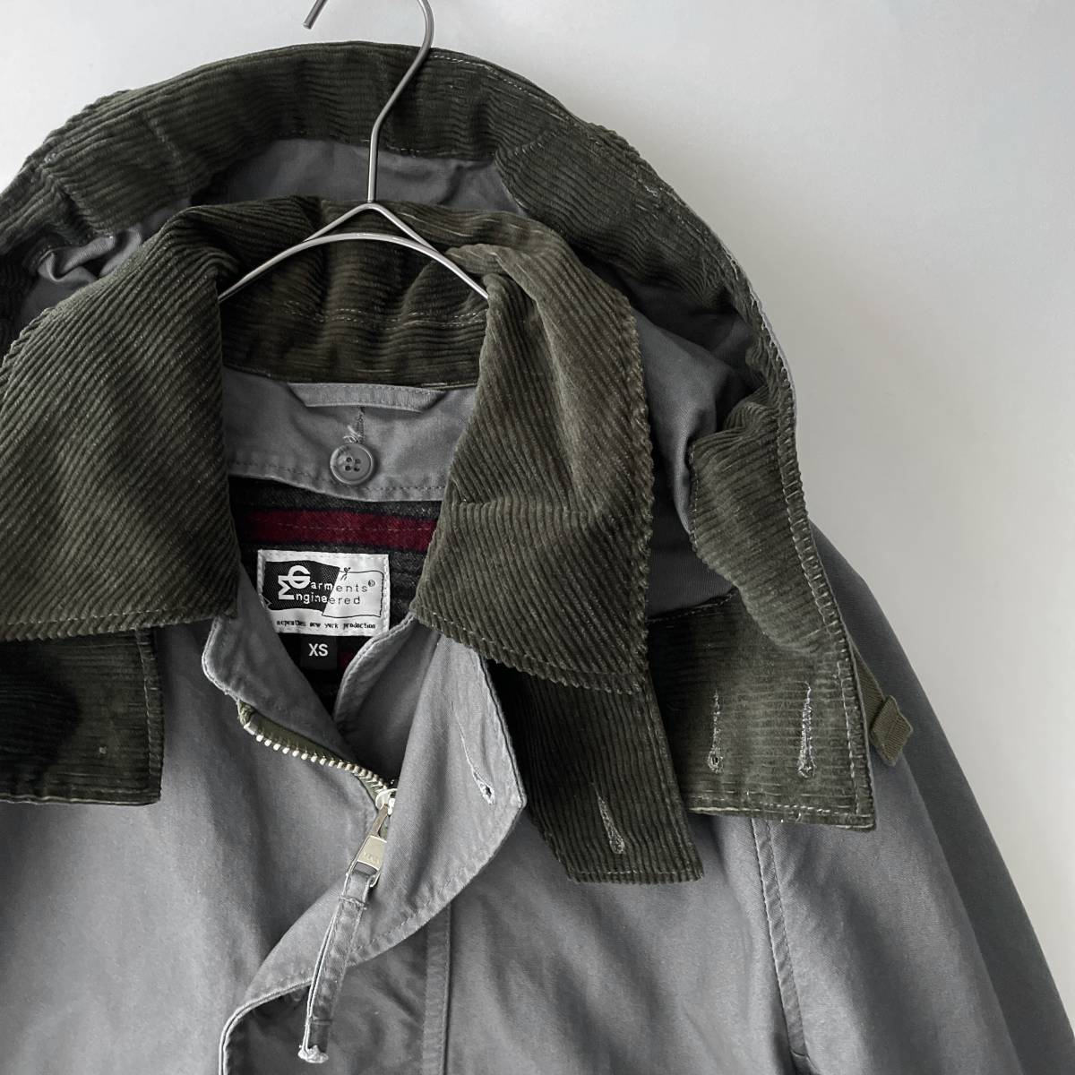 【希少】ENGINEERED GARMENTS -Storm coat- size/XS (vha) エンジニアードガーメンツ ストームコート モッズ M65 ハンティング パーカー_画像6