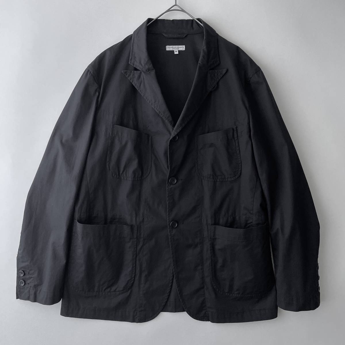 ENGINEERED GARMENTS -NB Jacket- size/M (pz) エンジニアードガーメンツ ニューベッドフォード ジャケット ブラック 黒 New Bedford JKT_画像1