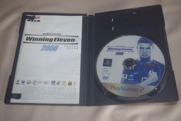 ▲PS2　ワールドサッカー ウイニングイレブン2008