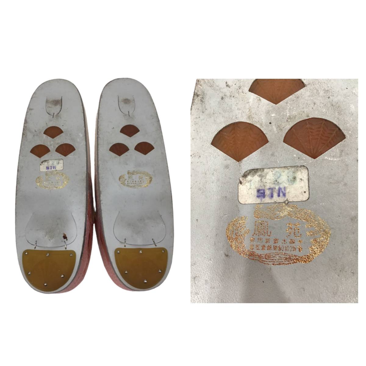 23R434 2 鳳苑 草履・バック セット 着物 和服 和装小物 中古品_画像5