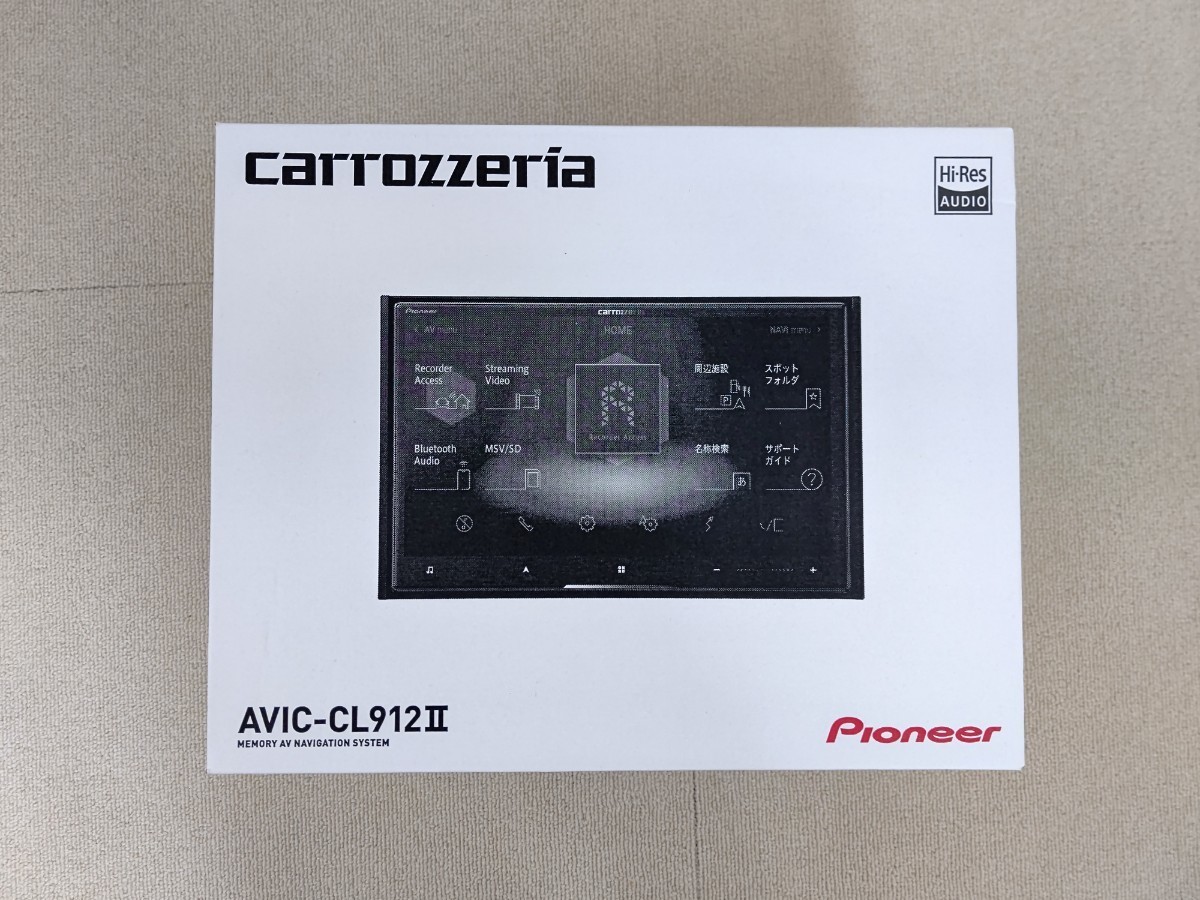 カロッツェリア　サイバーナビ　ＡＶＩＣ−ＣＬ９１２Ⅱ　未使用品_画像2