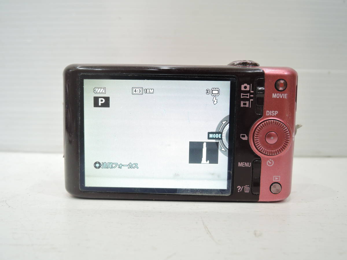  SONY ソニー Cyber-Shot DSC-WX100 デジタルカメラ　起動確認済み　A2504_画像4
