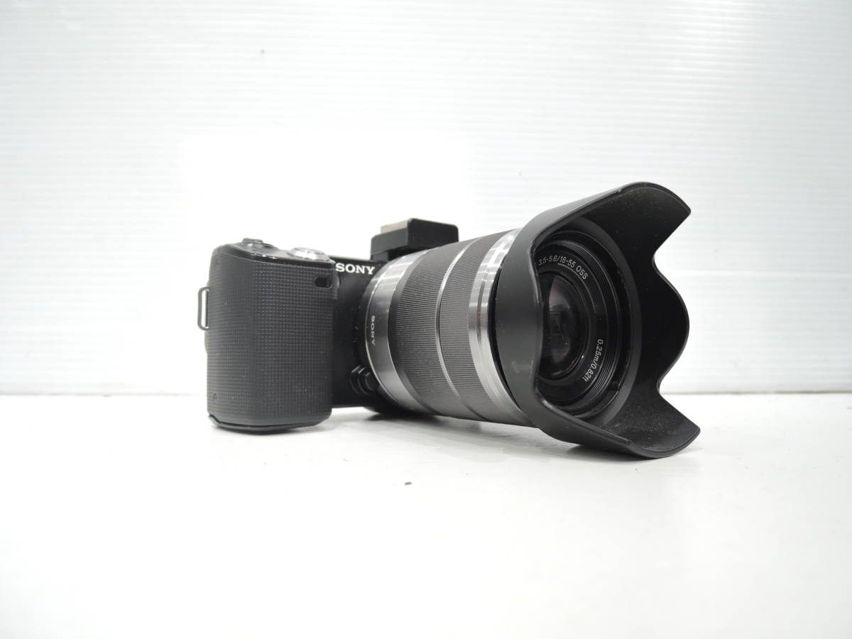 SONY NEX-5　レンズ　SEL1855 起動確認済み　現状品　A2515
