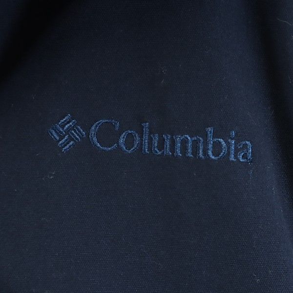 コロンビア アウトドアジャケット M ネイビー Columbia フード 裏フリース 袖中綿 メンズ 231225_コロンビア アウトドアジャケット 詳細3