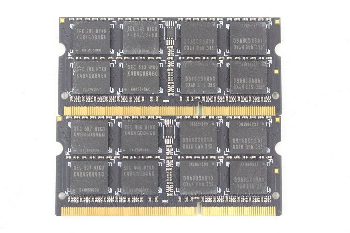 G.SKILL F3-1600C11D-16GSQ ノート用 DDR3-1600 8GB 2枚セット 計16GB メモリ☆_画像2