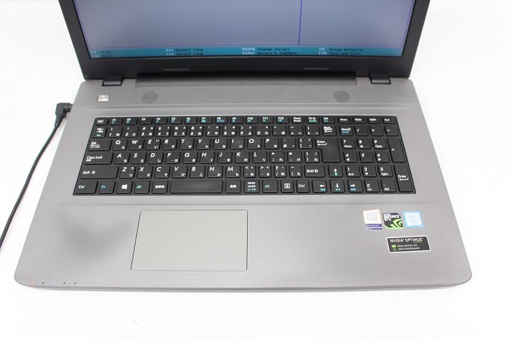 現状 Diginnos Critea VF-HGK 第7世代 Core i7 7500U /8GB/NVIDIA GeForce GTX 950M/17.3インチ/Wi-Fi/USB3.0/Win10モデル☆_画像4