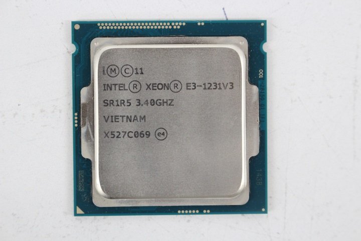 Intel CPU XEON E3-1231V3 3.40GHz LGA1150☆_画像1