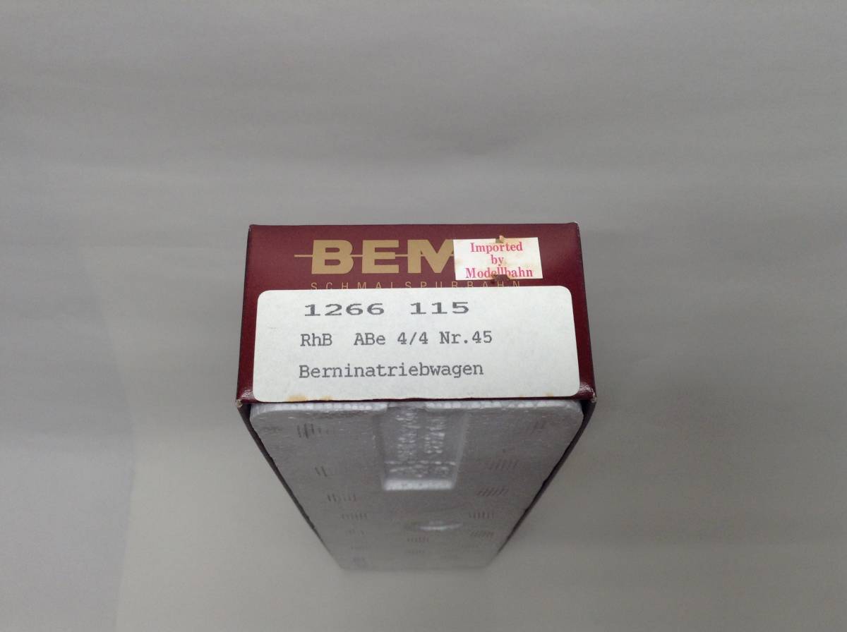 BEMO 1266 115 RhB ABe 4/4 Nr.45 HOm (12mm)_画像1