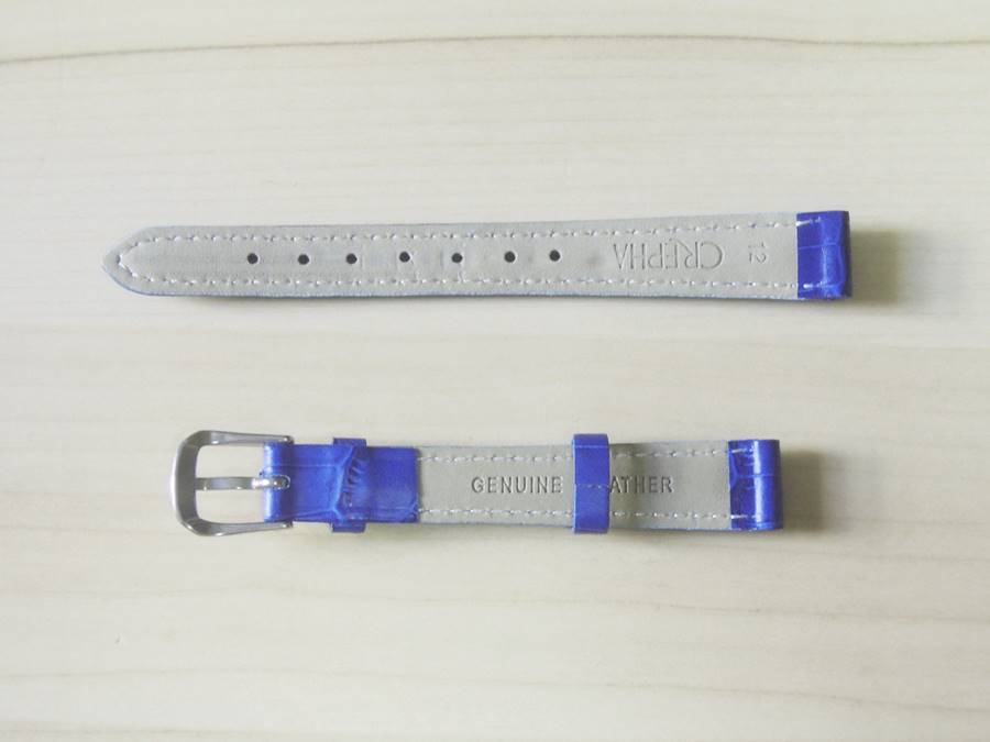 幅１２mm 青 腕時計ベルトの画像2
