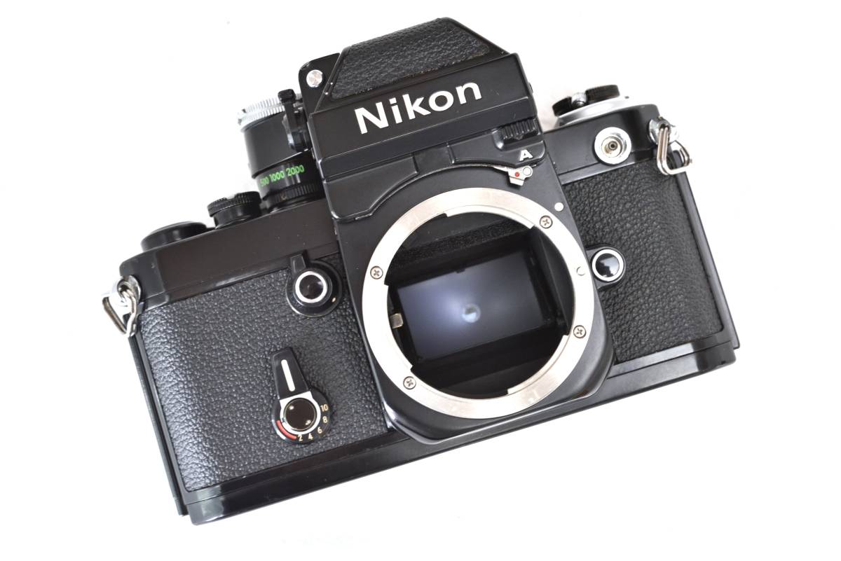 【きれいな動作品】Nikon F2 フォトミックA ブラック シリアルナンバー777万台　整備済み_画像10