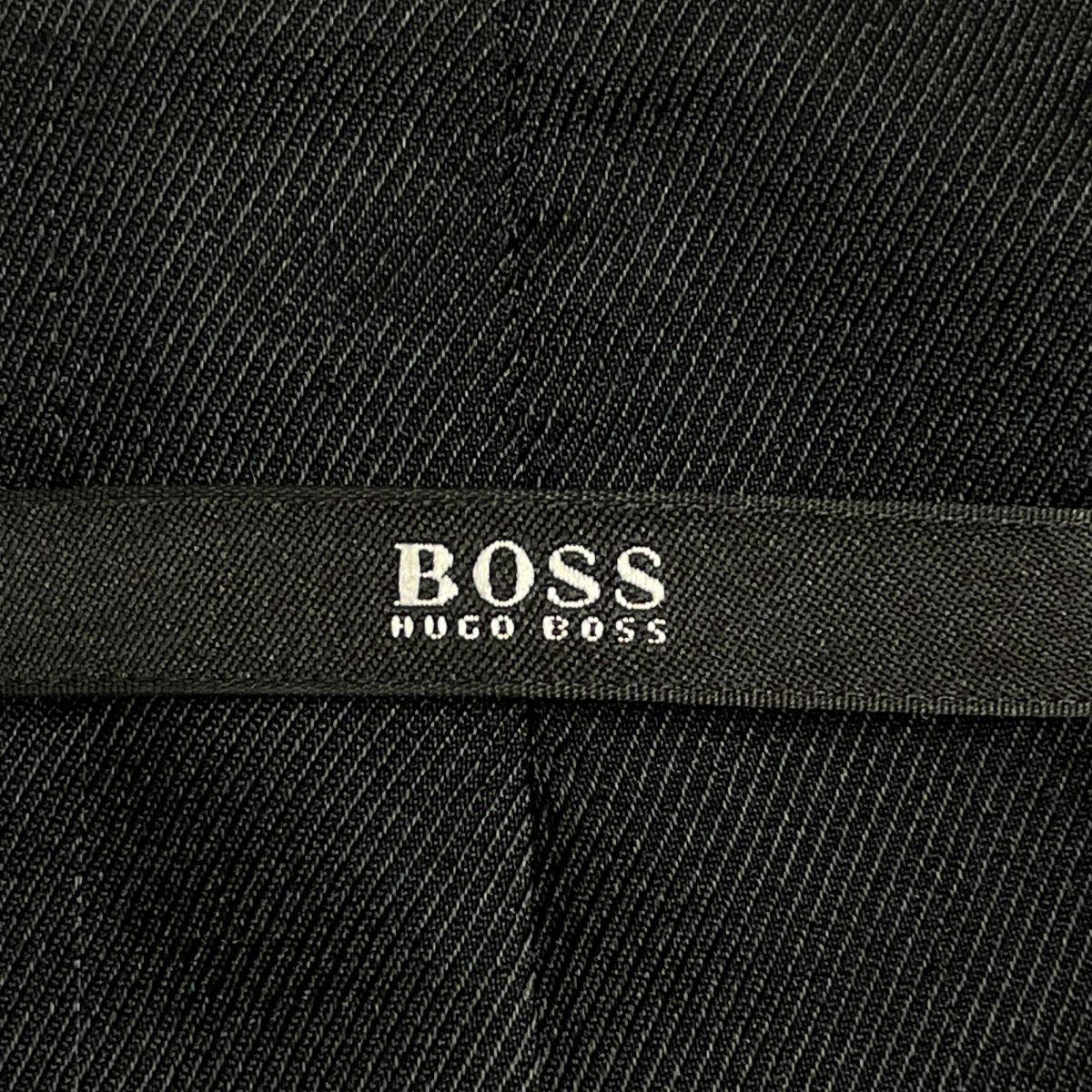 HUGO BOSS ヒューゴボス 本革 レザージャケットテーラードジャケット レディース 黒 ブラック サイズXS*KC155_画像5