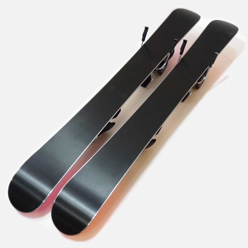 [90cm/85mm幅]SWALLOW OREO 90+XPRESS 10 カラー:PINK*ORANGE ビンディングセット ショートスキー ファンスキー スキーボード_画像4