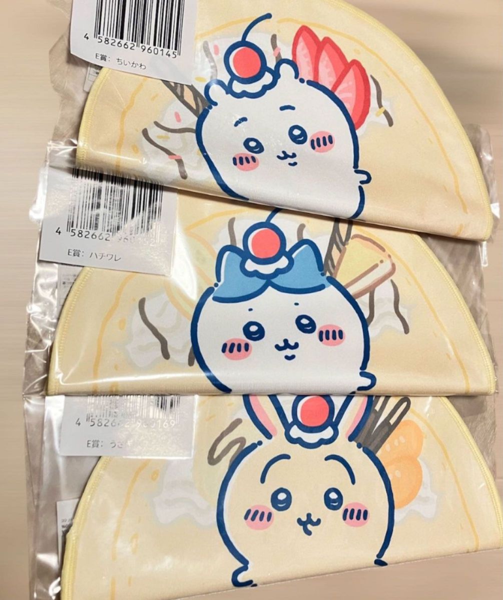 ちいかわクレープくじ E賞 クレープみたいなタオル ちいかわ ちいかわクレープくじ E賞 クレープみたいなタオル ちいかわ