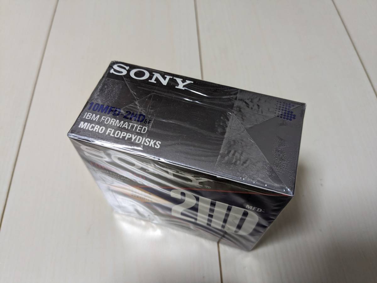 * unused goods *SONY MFD-2HD 3.5 -inch floppy disk FD 1.44MB 10 sheets format settled imation IBM DOS/V PC-98 Saturday, Sunday and public holidays . shipping possible *