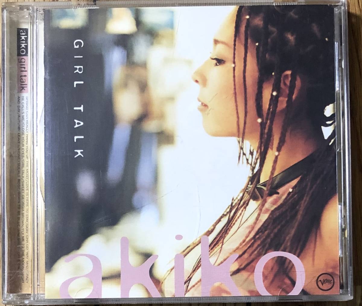 ジャズシンガー：akiko / girl talk ガール・トーク / 4988005271211【中古CD】_画像1