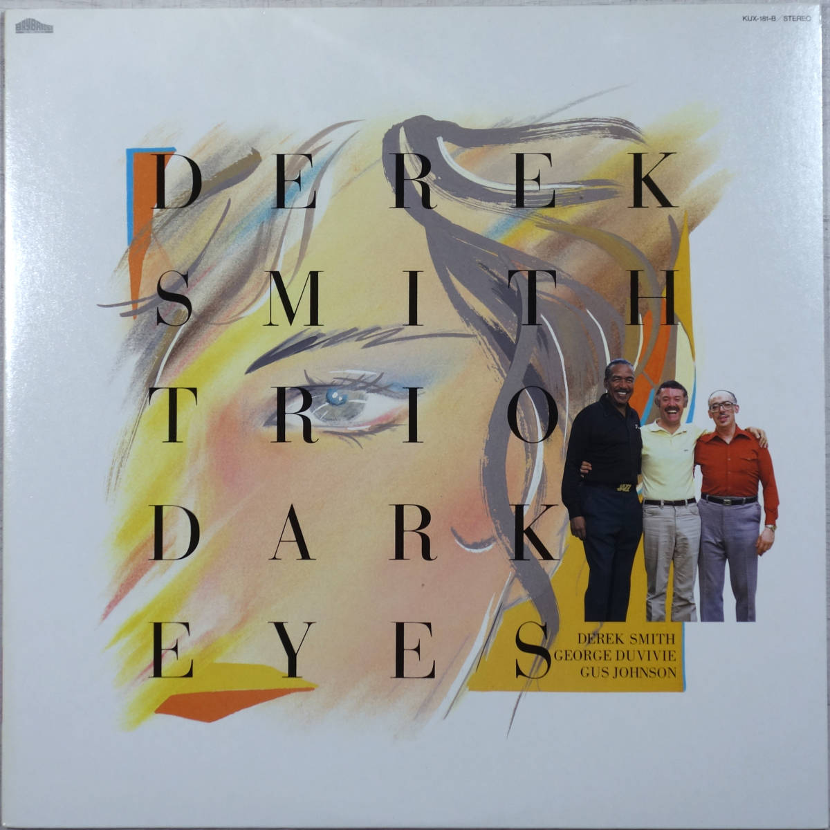 ◆DEREK SMITH TRIO/DARK EYES (JPN LP Promo) -George Duvivier_画像1