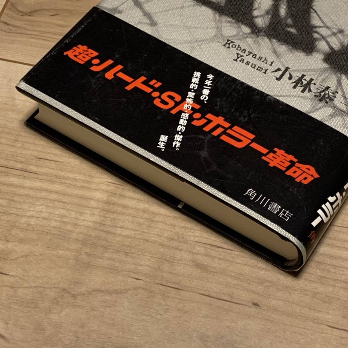 希少 初版帯付 小林泰三 ΑΩ アルファ オメガ 角川書店刊 超ハードSFホラー_画像9