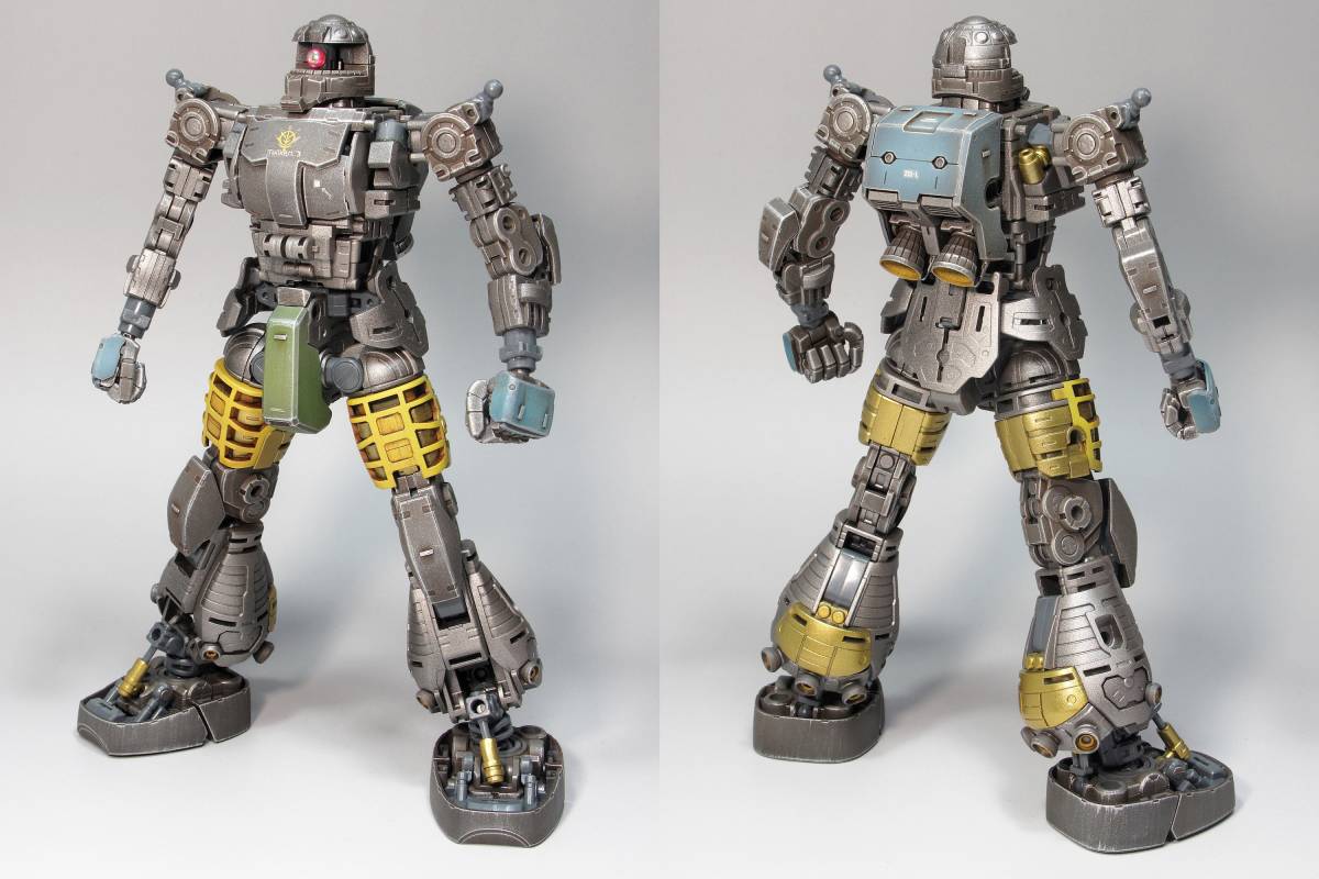MG 1/100 MS-06S ザクⅡ指揮官機 アナベル・ガトー専用機 戦場風 MG 1/100 MS-06S ザクⅡ指揮官機 アナベル・ガトー専用機 戦場風