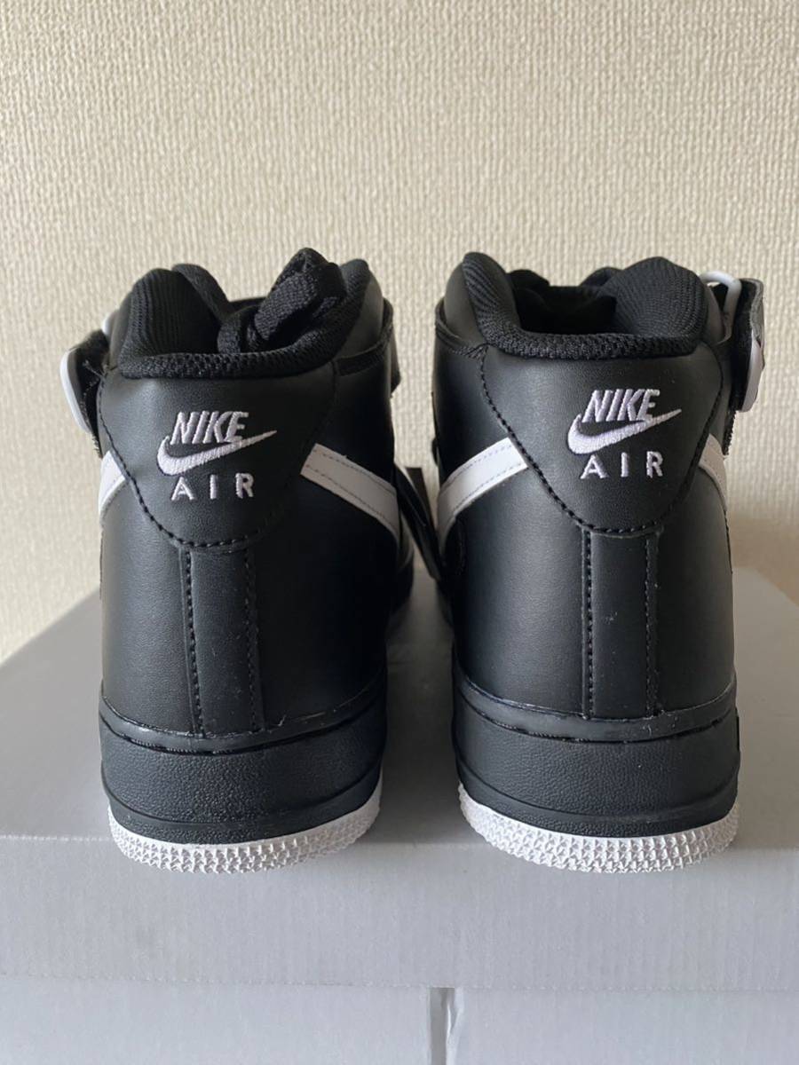 ナイキ エアフォース 1 ミッド 07 ブラック/ホワイト 新品　27.5cm Nike Air Force 1 Mid 07 Black/White_画像5