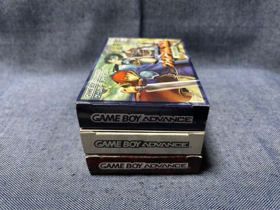 GBA ファイアーエムブレム 烈火の剣 聖魔の光石 封印の剣 3本セット 箱説付_画像4