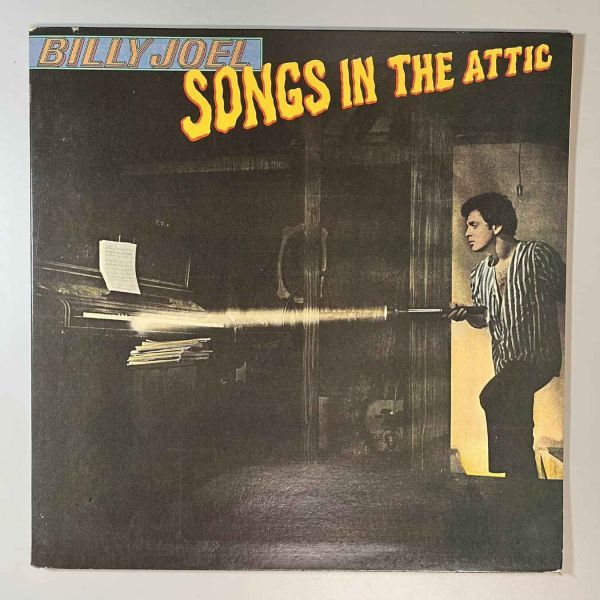 41026★美盤【US盤】 BILLY JOEL / SONGS IN THE ATTIC ※STERLING刻印有_画像1