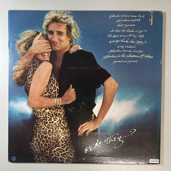 42040★美盤【US盤】 Rod Stewart / BLONDES HAVE MORE FUN_画像3