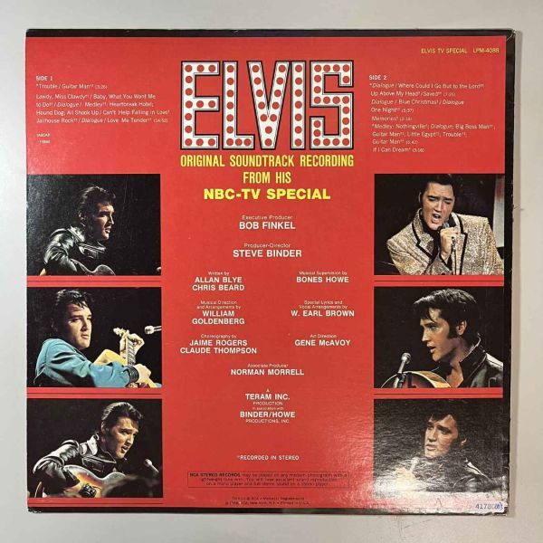 41780★良盤【US盤】 Elvis Presley / Elvis_画像2