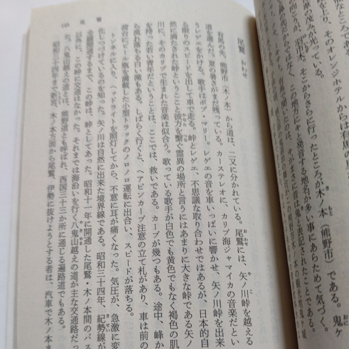 新品 紀州 木の国・根の国物語 中上健次　著者の故郷であり小説の舞台である根の国紀州を描くルポルタージュ　切って血の出る物語_画像8