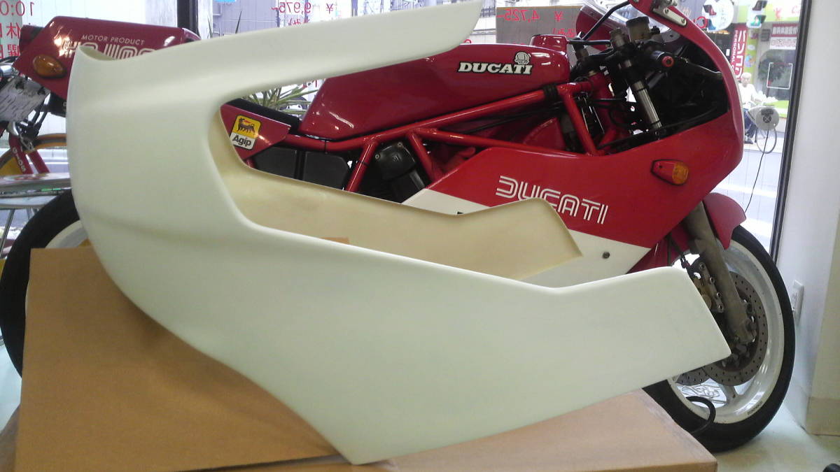 新品! モリワキ タイプ FRP ミュゼ オリジナル ハーフ カウル 空冷