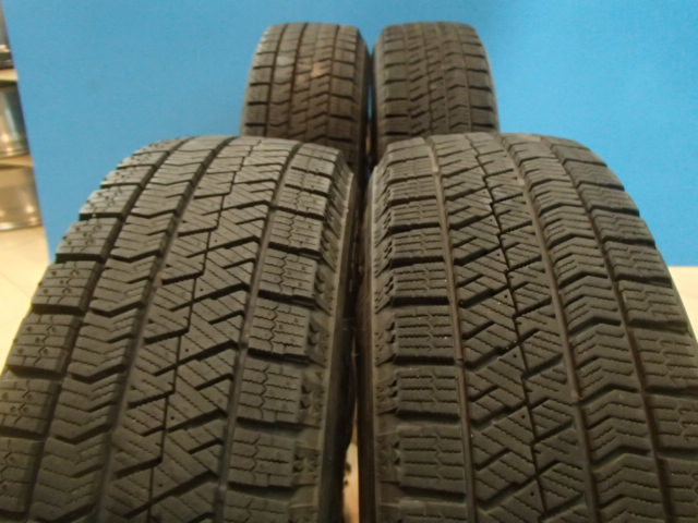 中古 スタッドレス 4本 5.5J 14in IS38 ブリヂストン ブリザック VRX2 165/65R14 溝多い ルーミー トール ジャスティ ターボ車装着可_画像8