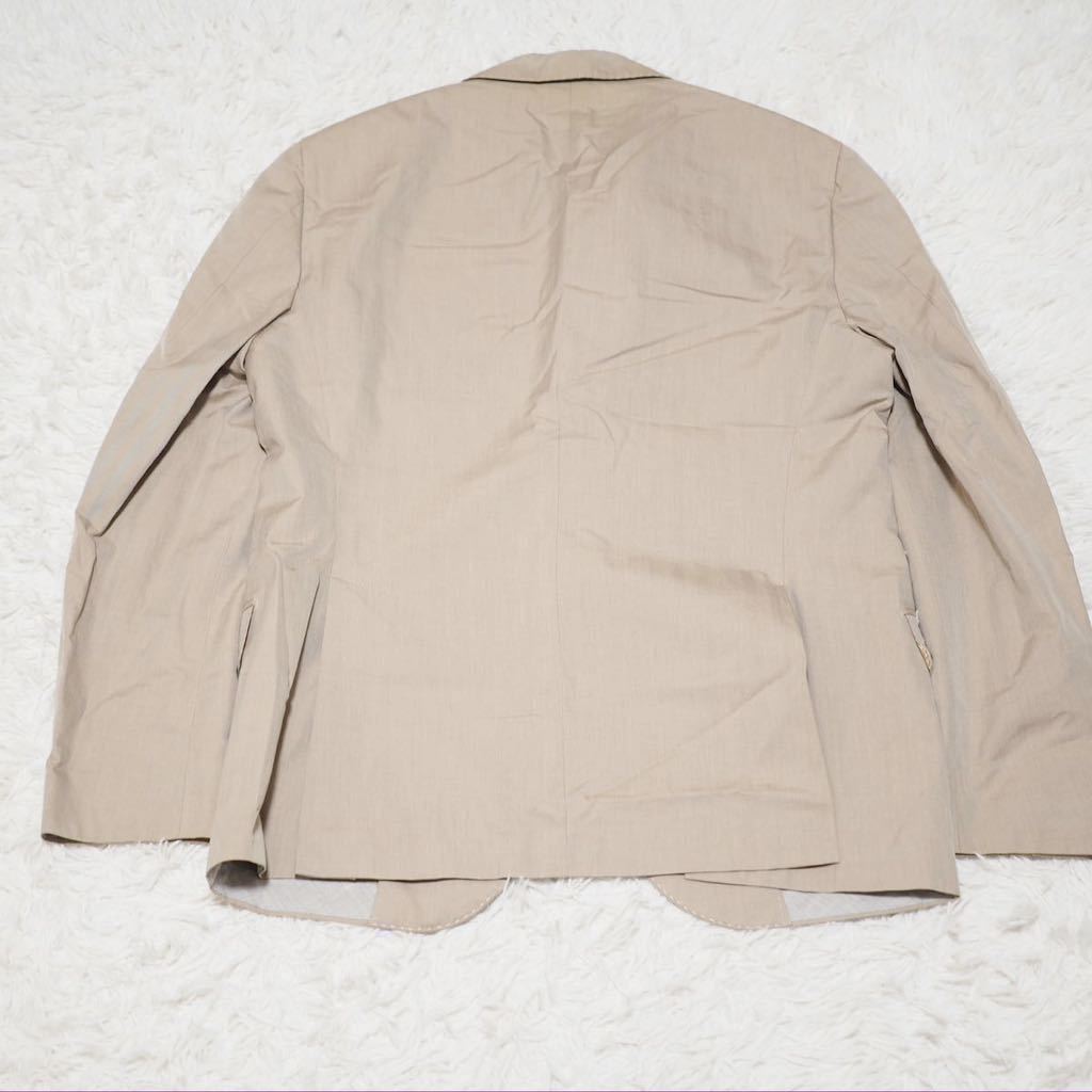 1円~【BRUNELLO CUCINELLI】ブルネロクチネリ ●スーツ セットアップ ジャケット ●コットン ●ベージュ Beige ●サイズ50（XL相当）_画像4