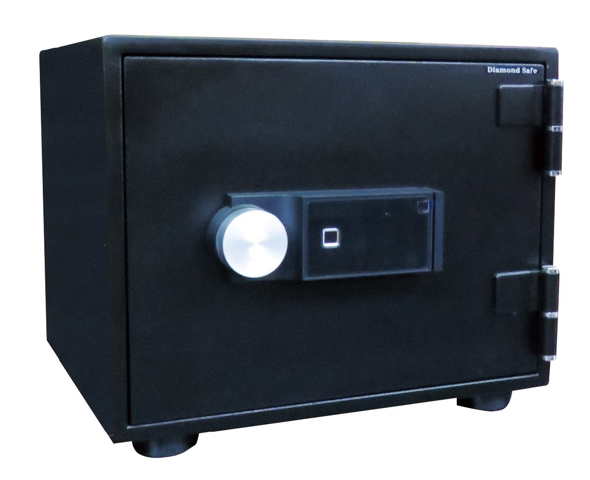  home use fire-proof safe fingerprint authentication type password number [SP30-1] diamond safe organism certification touch panel keyless key un- necessary crime prevention valuable goods 