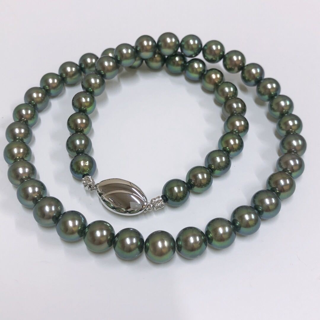 日本初の 本真珠ネックレス アコヤパールネックレス アコヤ真珠