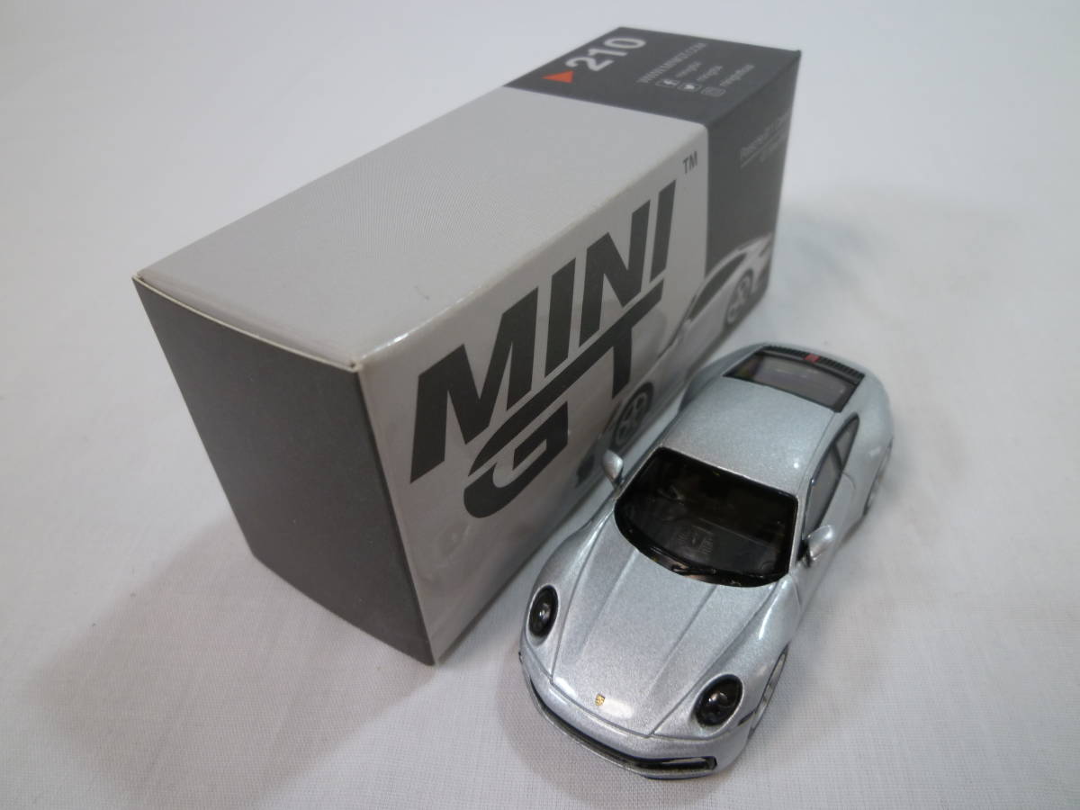 【MINI GT】ミニGT　1/64　Porsche 911 Carrera ｓ GT Silver Metallic【同梱可能】_画像2