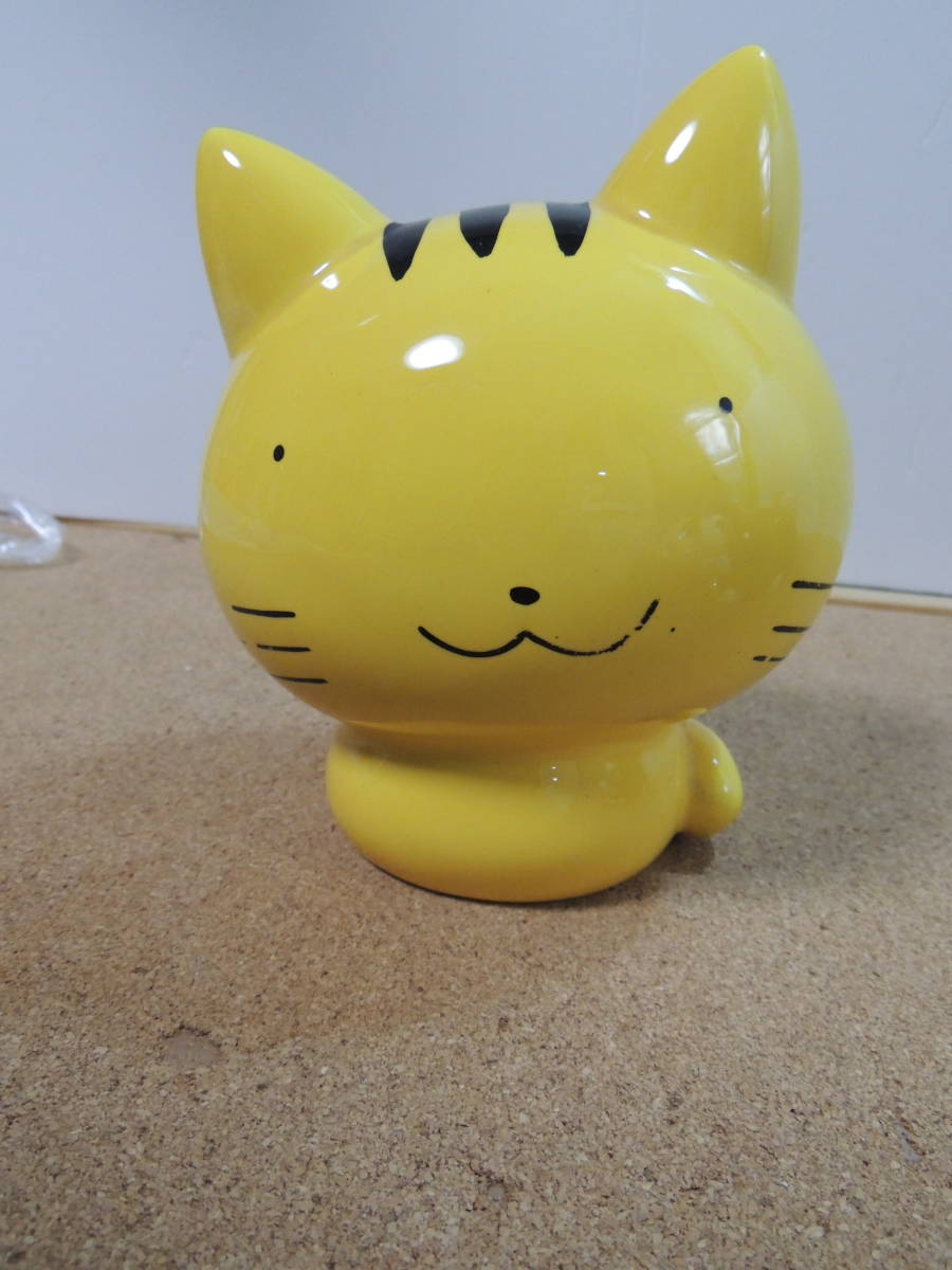 【貯金箱】陶製猫型貯金箱 各種５点セット の画像5