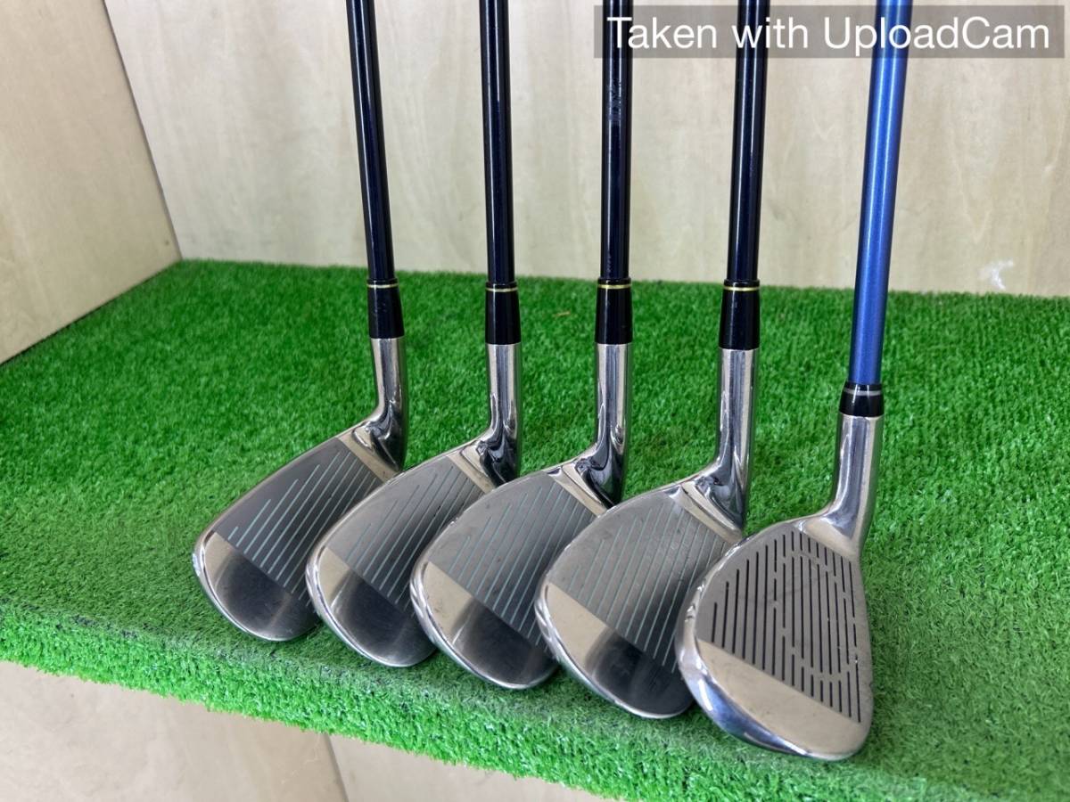 【オシャレなキャディバッグ付き/レディース有名ブランド取揃セット】XXIO/TSURUYA/TaylorMade/バッグ付 全11本 ゼクシオ 初心者～_画像6