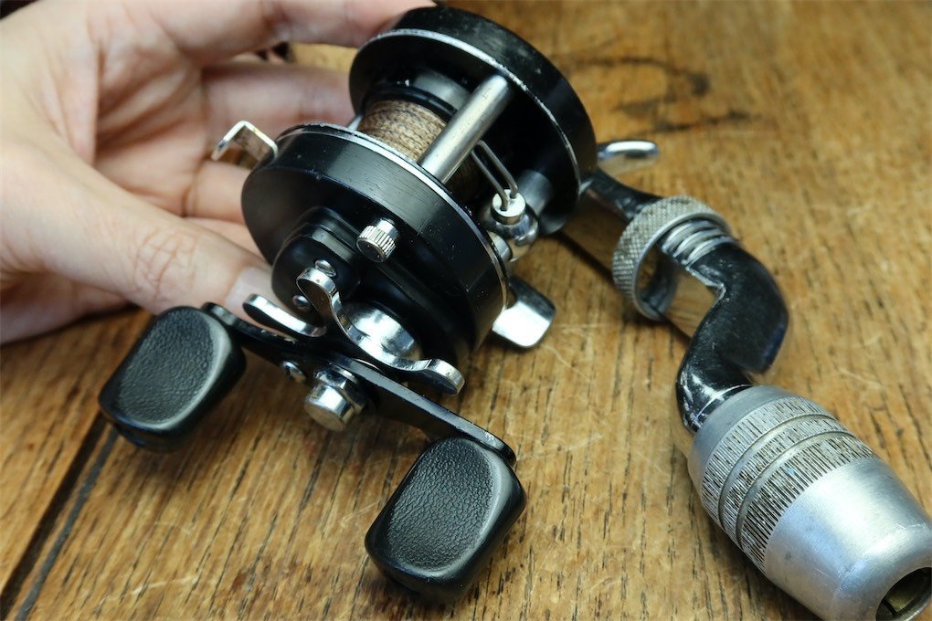 Daiwa MINI MM1000 オールドダイワ ミリオネア 輸出品 GS1000 GS2000 ABU 1500C 2500Cライバル 釣りキチ三平時代 トラウト 渓流釣り_画像10