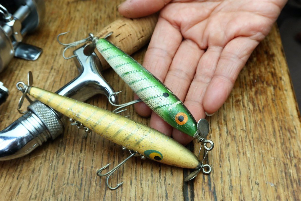 SMITHWICK DEVILS HORSE & BOMBER SPIN オールドルアー ウッドルアー heddon zeal ザウルス バルサ50 ハトリーズ 等を超える高い釣力あり_画像4